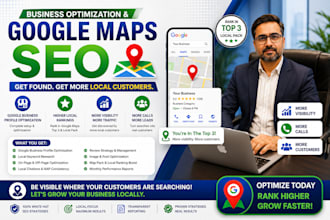 do business optimization and google maps SEO