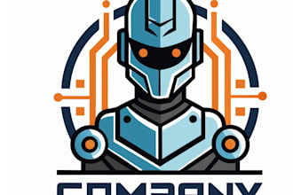 design high quality gunners vintage cyborg logo  design