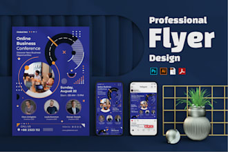 design a5 a4 a3 professional flyer for your business