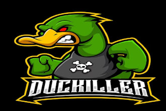 create professional and specially duck logo design