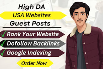 write and publish USA guest posts on high da websites