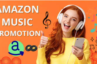 organic amazon music promotion to boost streams, followers and engagement