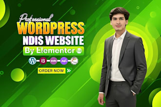 design a professional ndis website for your services