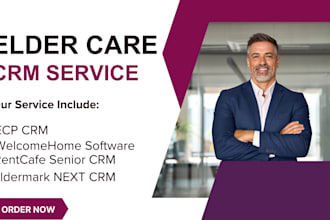 setup elder care CRM welcomehome software rentcafe senior CRM eldermark next CRM