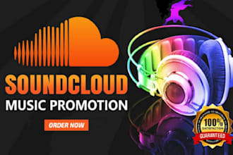 organic google play and soundcloud music promotion to boost streams, fans