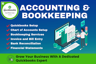 do bookkeeping and accounting in quickbooks for ecommerce