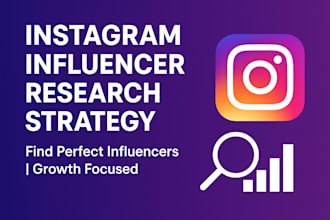 do instagram influencer reasearch strategy