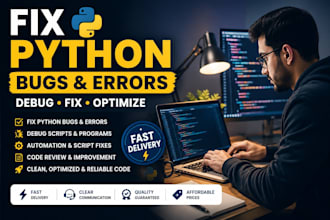 debug and fix python scripts, automation and bugs