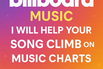 help your song climb on billbord music charts with organic growth