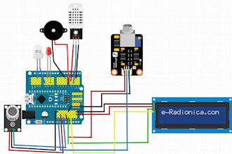 design robotic circuit connections, pcb circuit and tutorial videos for students