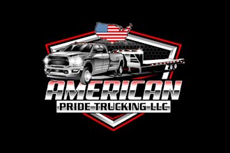 create professional and specially trucking logo design