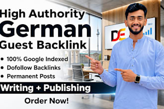 publish german guest posts with SEO do follow backlinks
