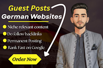 publish german guest posts with SEO do follow backlinks