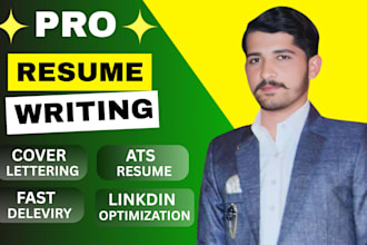 write a professional ats resume and cover letter