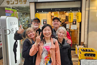 do a food tour in osaka