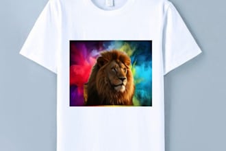 a beautiful tshirt designer