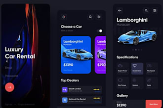 develop car rental app, fleet management app for your business
