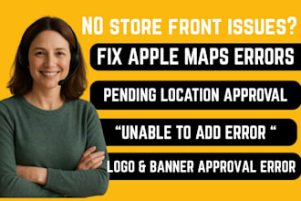 fix unable to add location for apple map location disapproved approve map brand