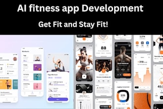 develop ai fitness app, workout tracking app, personal trainer app