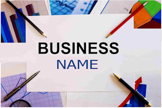 generate powerful brand name business company identity