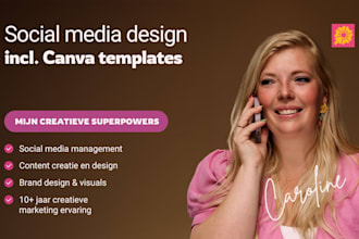 make your social media content with a graphic designer