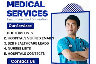 do healthcare lead generation for doctors, clinics, hospitals