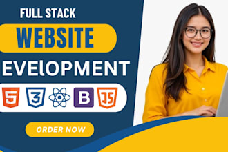 be full stack web developer  backend and frontend developer