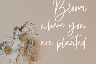 create unique aesthetic quotes for frames ready to print
