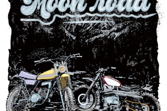 design a retro vintage effect t shirt