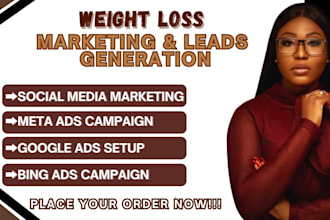 generate over 500 weightloss diet leads semaglutide sales leads via ads campaign