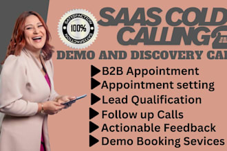 do saas coldcalling and warm lead generation appointment setting