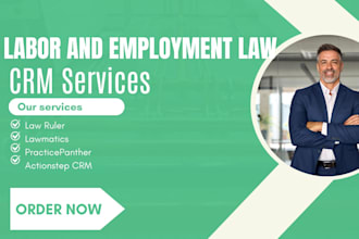 setup labor and employment law CRM law ruler lawmatics practicepanther CRM