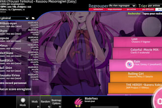 create custom osu skins, beatmaps for high quality