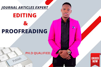 proofread and edit your journal article for publication