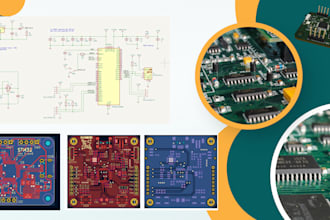 design a professional pcb with a schematic, layout