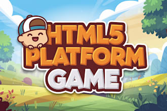 develop a professional HTML5 and javascript   game for web and mobile