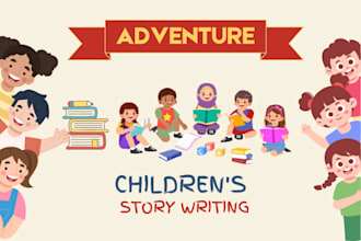 write night time adventure children story