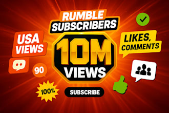 do organic rumble video promotion, rumble channel, video promotion