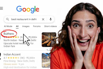do google business profile SEO and optimisation, organically