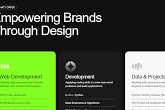 develop responsive websites with complete web development solutions