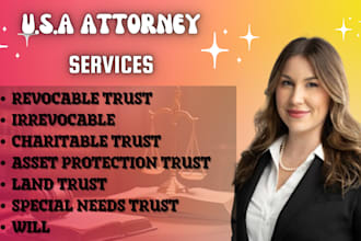 draft revocable living trust, estate planning documents, and wills