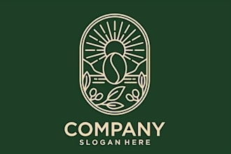 do modern unique minimalist business logo and line art design