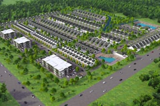 draw 2d 3d master plan,house estate render,condo site plan,urban layout,archviz