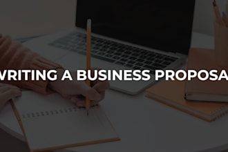 write professional business proposals and reports
