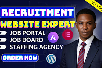 do recruitment website job portal job listing job board staffing agency website