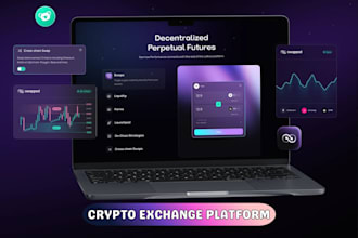 develop crypto exchange website crypto wallet app presale website web3