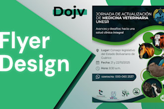 design a flyer for your event or bussiness