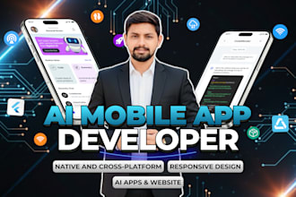 develop ai mobile app, ai chatbot, ai websites