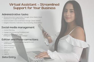 virtual assistant  streamlined support for your business