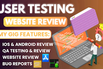 test and review your ios or android app with SEO feedback for apps